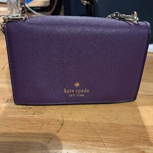 Kate Spade Deep Purple Crossbody Bag